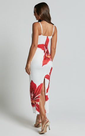 Vestido Longo Florata