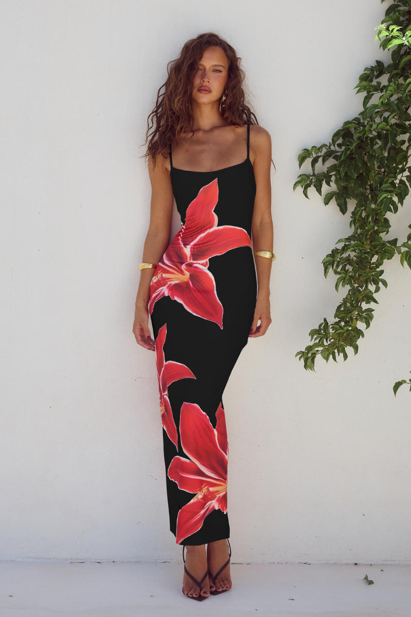 Vestido Longo Florata