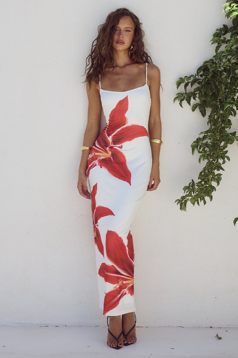 Vestido Longo Florata
